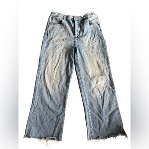 Oliver Logan Casual Blue Flare Women's Jeans